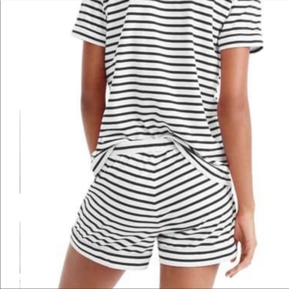 J. Crew Intimates & Sleepwear Dreamy Striped Short Pajama Set Poshmark